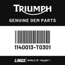 Camshaft exhaust (1140013-T0301) barcode