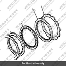 Clutch plate (1170040-T0301)