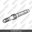 Input shaft and gear (1180480-T0301)