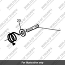 Spring detent (1190335-T0301)