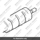 Selector drum assembly (1190470-T0301)