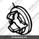 Thrust washer (1200070-T0301)