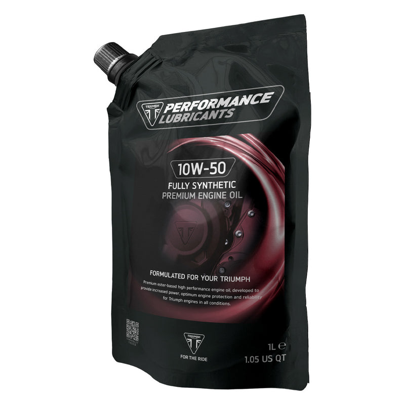 Triumph 10W-50 Fully Synthetic Premium Engine Oil (1L)