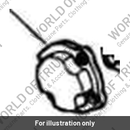 Cover rh (1260135-T0301)