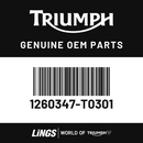 Clutch Cover, Grey (1260347-T0301) barcode
