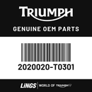 Disc brake (2020020-T0301) barcode