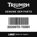 Brake Pad Set, x 2 Pads (2020073-T0301) barcode