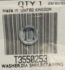 T3550253 | Washer Dia 5 mm Retaining