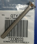 T3330933 | Screw CSK M6 x 60 Slv