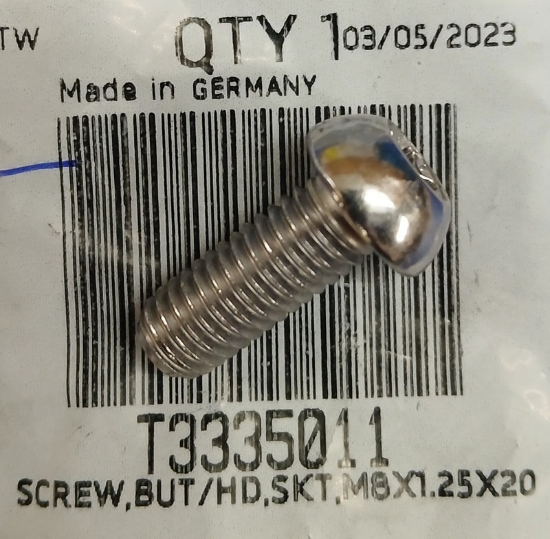 T3335011 | Screw But/Hd Tx M8 x 20