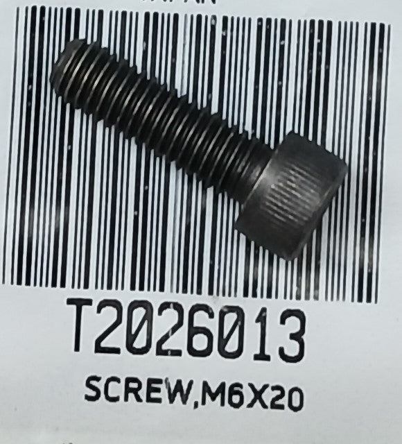 T2026013 | Screw M6 x 20