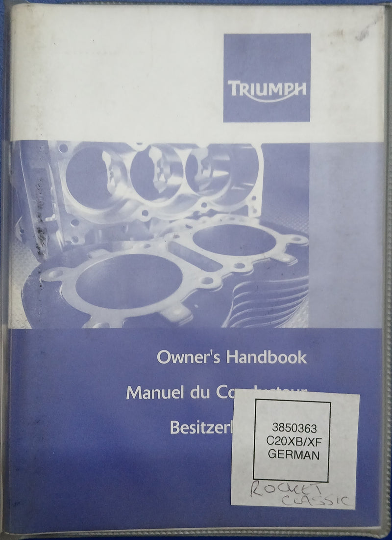 T3850363 | Handbook Assy