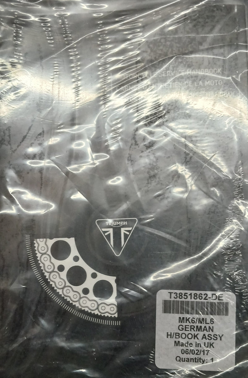 T3851862-DE | Handbook Assembly