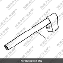 Handlebar rh (2040126-T0301)