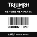 Footrest assembly front (2080102-T0301) barcode
