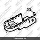 Footrest (2080215-T0301)