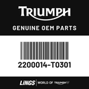 Retainer ring (2200014-T0301) barcode