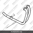 Downpipe rh (2200024-T0301)
