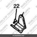 Bracket silencer (2200096-T0301)