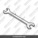 Spanner, Open End, 10 X 12 (2300114-T0301)