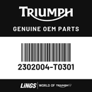 Decal fairing lower (2302004-T0301) barcode