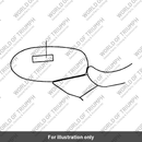 Decal fuel tank (2302351-T0301)