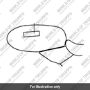 Decal fuel tank (2302679-T0301)