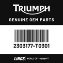 End cap (2303177-T0301) barcode