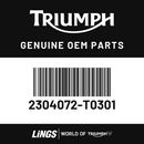Lower fairing lh (2304072-T0301) barcode