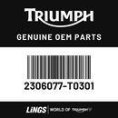 Lower fairing lh (2306077-T0301) barcode