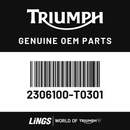 Lower fairing rh (2306100-T0301) barcode