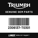 Lower fairing lh (2306137-T0301) barcode