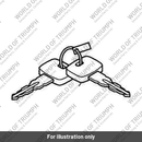 Key, Uncut (2500034-T0301)