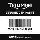 Indicator assembly (2700093-T0301) barcode