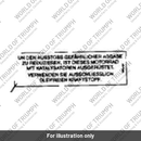 Label (3907180-T0301)