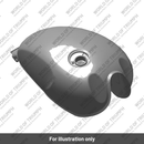 Fuel Tank, Racing Yellow + Decal (52TA0835)