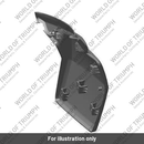 Side Cover, Rear, LH Aluminium Silver, with  Decal (52TA0958)