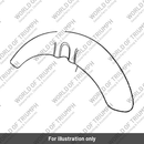 Mudguard, Front, Painted (A2305635-ZJDA)