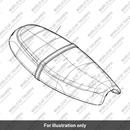 Black Seat Assembly, Comfort (A2310736)
