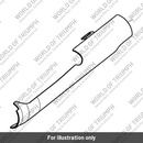 Cover, LHS, Brushed (A9600660)
