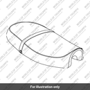 Seat, Brown (A9700104)