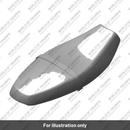 Seat, Ribbed, Black, Kit (A9700670)