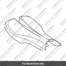 Gel Seat, Rider (A9701165)