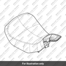 Heated Rider Seat, Low (A9701462)