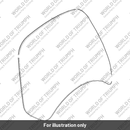 Screen, Short, Matt Storm Grey (A9708381-LZ)
