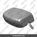 Pillion Seat, Quilted, Brown (A9708787)