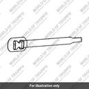 Trim, Fuel Tank Edge (A9710138)