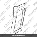 Radiator Cover, Chrome (A9730241)