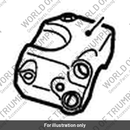 Housing Switch, RHR, Chrome (A9730314)