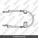 Chromed Dresser Rail (A9733444)